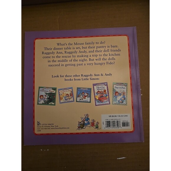 Raggedy Ann And Andy The Mouse Family Vintage 2000. 24 Pages - Nostalgic Book - Picture 2 of 4